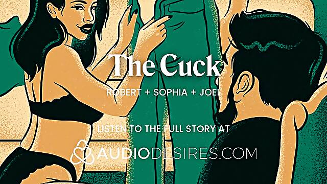 ASMR Audio Porn: Hotwife Cuckold MMF Threesome with Femdom, BDSM & Degradation – Erotic Audio Story