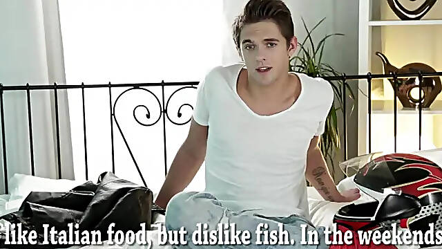 New Boy Tony Swallows Jace Reeds Massive Meat