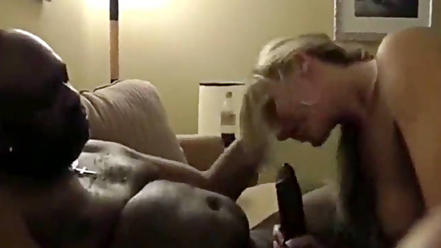 Hotwife Filmed By Cuckold Nailing BIG BLACK DICK