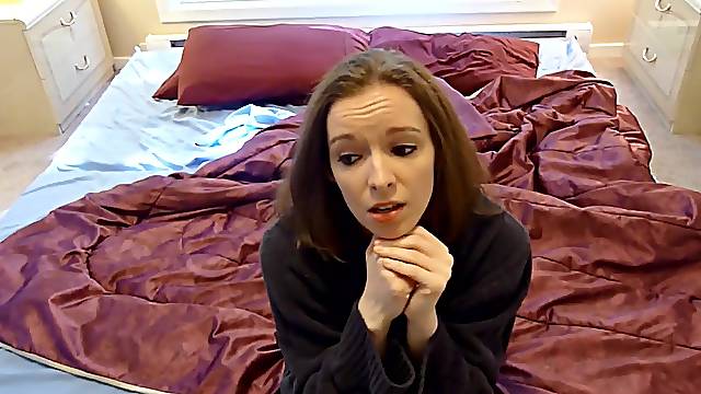 Blackmail housewife POV sex