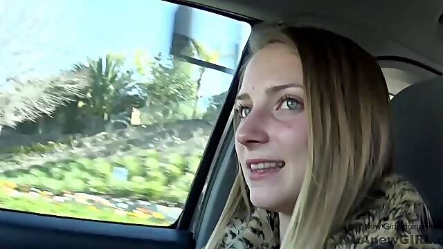 Super cute blond hair babe shagged in tight vagina at audition