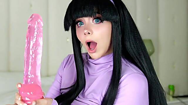 Cosplay BBW Creampy Pussy - brunette Bbw with fat ass and big naturals