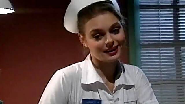 Raunchy Nurse Girl Humps Her Patient.