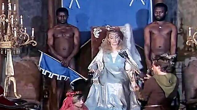Crazy Action in the Renaissance in Wild Italian Porn Movie