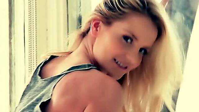 Chloe Emerson caresses her body and gets photographed