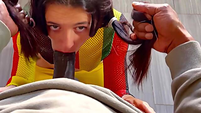 A ebony guy turned out not to be a fitness coach and screwed me in the butt.