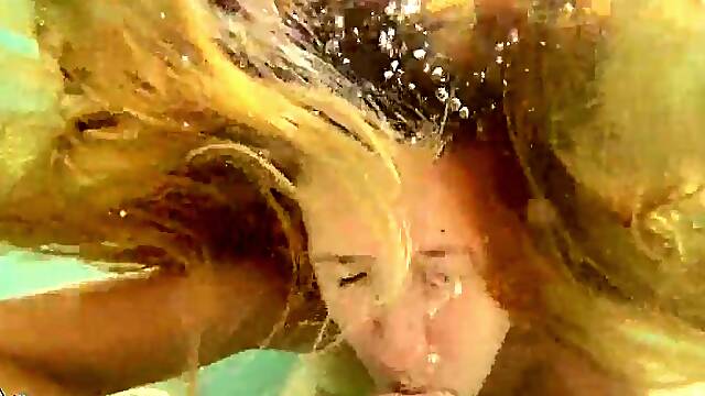 POOL SCREWING! Underwater sex with a flawless body girlfriend - Lascivious Hiking POV 4K
