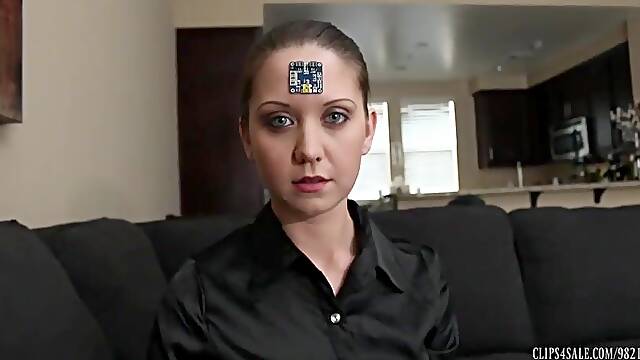 Latin gal got hypnotized and did anything her roommate wanted, previous to falling asleep on the bed