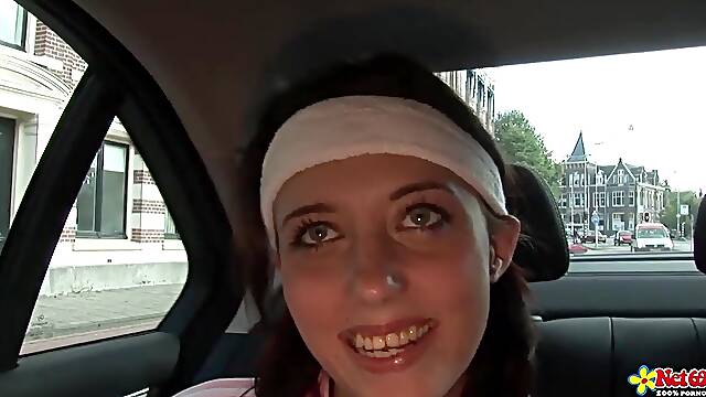 Net69 - Nice-Looking Wench Sucked And Drilled A Large Penis