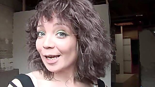 Net69 - Stranger Convince a Lewd Dutch Gal Playing with her Cunt to screw him