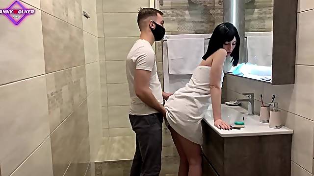 Banged a Allys Fiancee in the Baths and that babe was Late for the Ceremony - Anny Walker