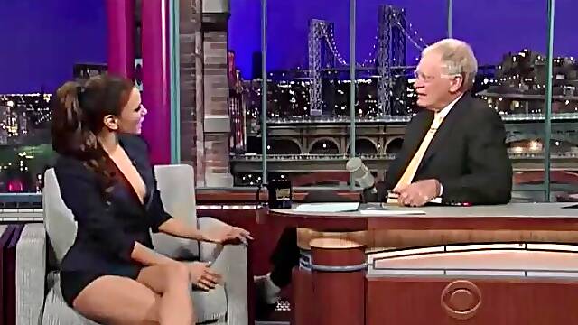 Eva Longoria tits oops on live tv