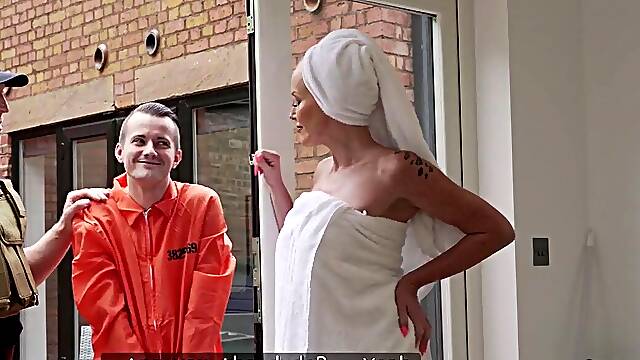 MATURE4K. Youthful British robber with a giant dick screwed hard his hawt mother Id like to fuck neighbor