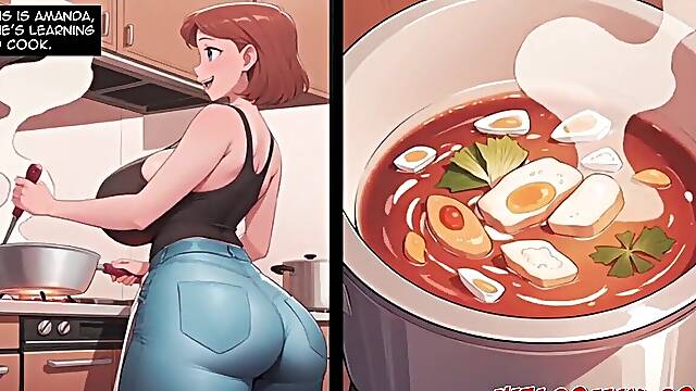 Large Boobs Girlfriend Seduces Pizza Delivery Stud During Dinner Disaster! Cartoon Nhentai Erome