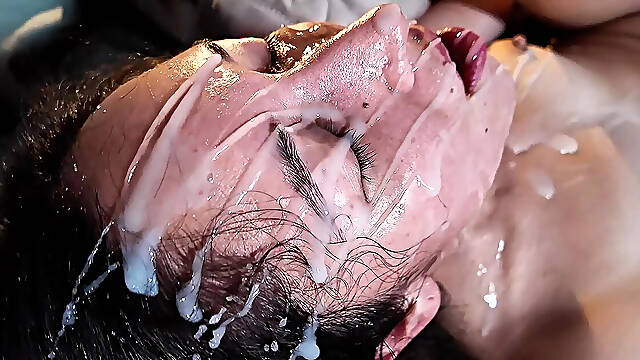 Her 1st Coarse Bukkake Screw Party Fuckfest