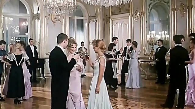 Hirsute vintage cunt licking anal permeated in the Budapest castle