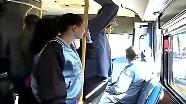 Jenny Anderson is sucking knobs in a public bus and getting drilled by many lewd lads