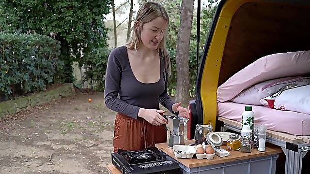 Lonely Beauty Outdoor Camping ASMR