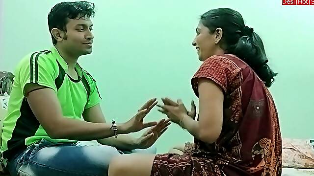 Indian sizzling Jobless stud boinking beautiful village Maid! Desi Hot