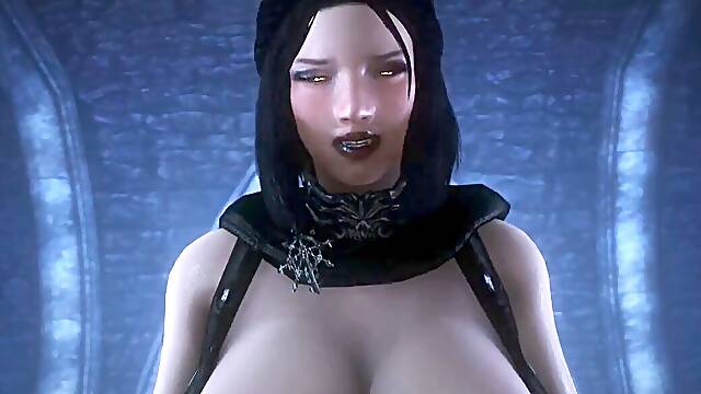 Serana Skyrim point of view cowgirl , noname55