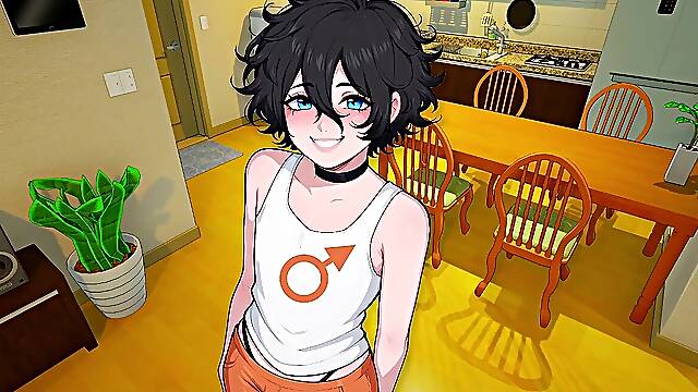 MY FEMBOY roommate #08 • Visual Novel PC Gameplay [HD]