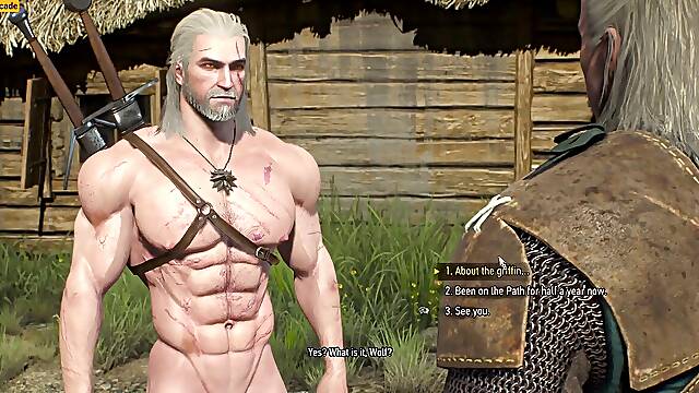 The Witcher three: horny Hunt nude Game Play [Part 03] Witcher 3 Nude Mods with Storyline