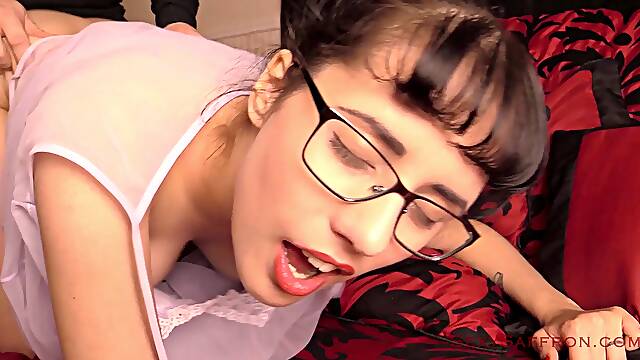 Wifey penetrating and jism on Face: The Christmas Giving Tree - Part 2