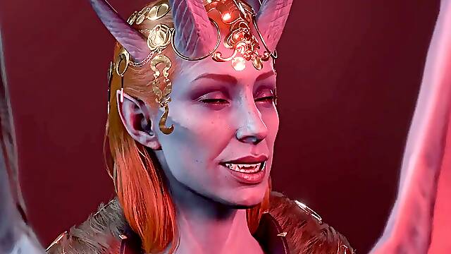 Baldurs Gate trio Night with Mizora (Fem Durge)