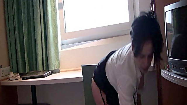 UK MILF and her slut paddle