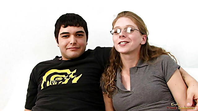 Nerdy wife with tattoos gets penetrated by a BBC while her