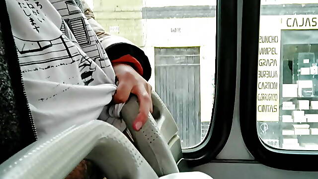 Fucking fleshjack on the bus