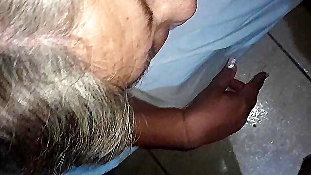 Granny wants to suck cock because her husband can't stop it anymore 