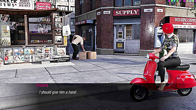 Jessica O'neil's Hard News by Stoper - Sex by the Alley, Hobo Watching 3