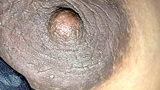 Tamil girl starts milking