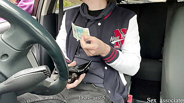 A street prostitute from Liverpool took pity on a poor young student and agreed to suck him for just for 5 pounds