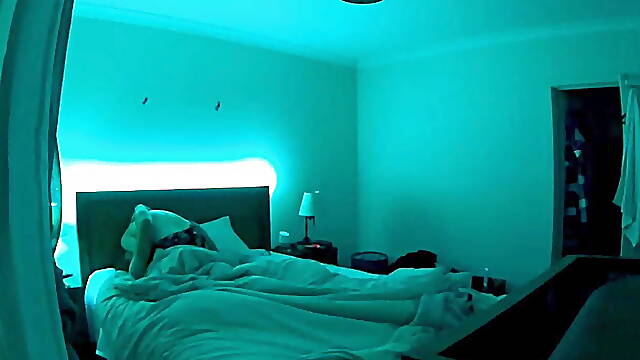 Secretly caught brother in law cheating on bedroom cam