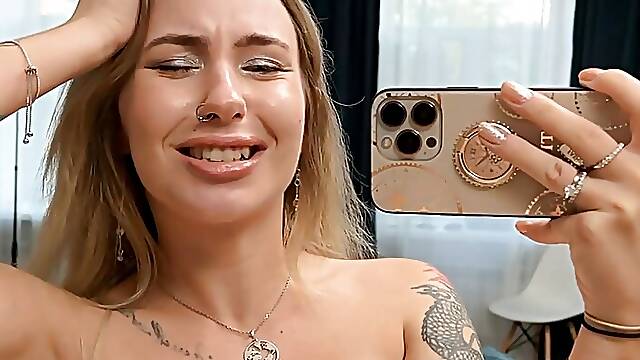 Sex Vlog - My first double penetration in years! Behind the scenes of porn creating - by Bella Mur