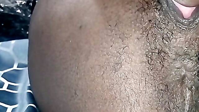 Masterbating a Worn out Pussy after the creampie