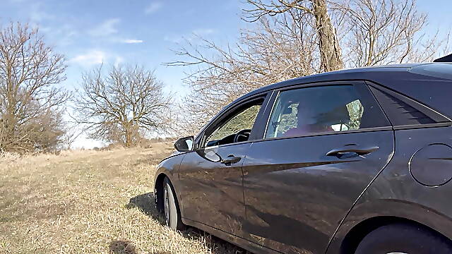 Gay Couple Fuckign Outdoors near a Wooded Spot In the Country