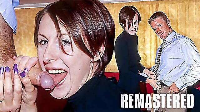 Remastered Lara Latex Fucks the Broker for a Life Policy