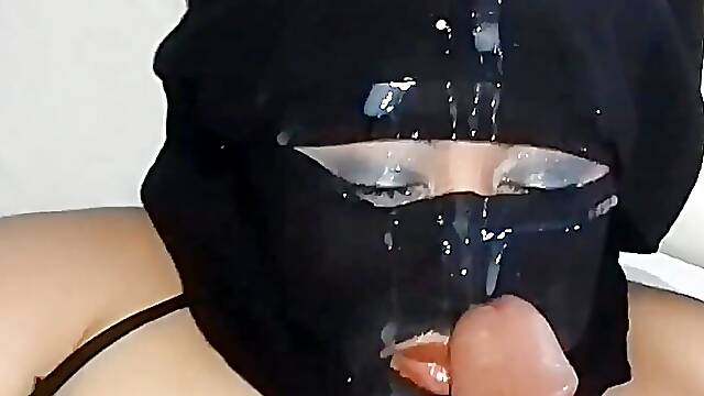 My Slut Neighbor Fucks Her Ass and Pussy and Sucks Until She Milk. Egyptian Arab Sex in a Clear...