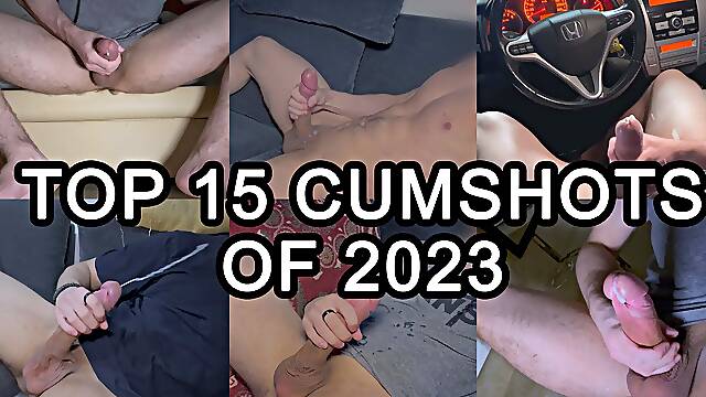 TOP 15 CUMSHOTS OF 2023 (Mega Compilation)