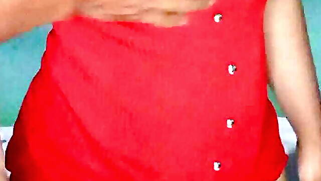 The red shirt sighed
