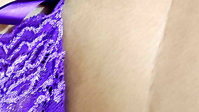 Indian Desi girl body massage with her husband and fingering in juicy pussy and boobs press very...
