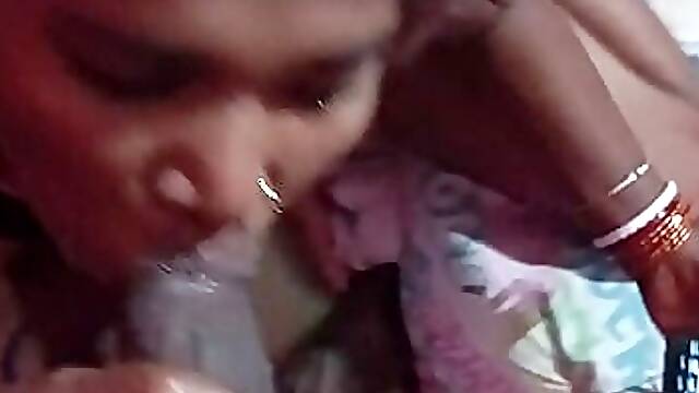 Bhabhi ka deep blowjob cum in mouth