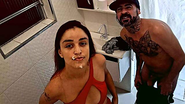 Sex Female Disco Bathroom