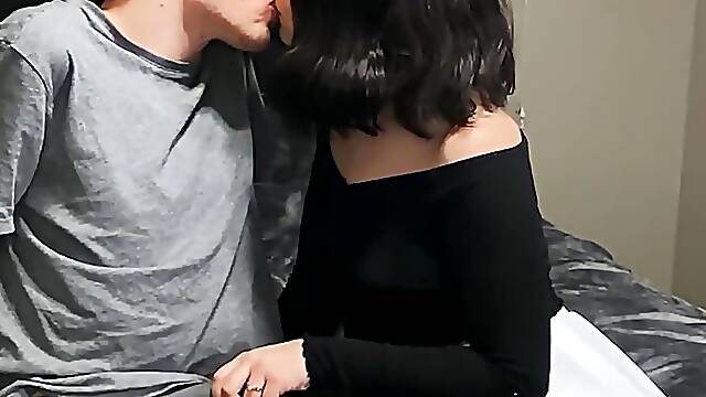 Hot Brunette In Glasses Faye Lets Her Man Lick Her Pussy Making It Wet For His Cock - TRUE AMATEURS