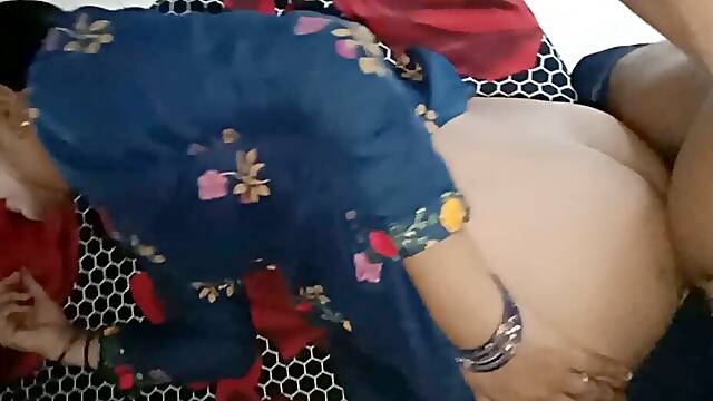 Hot Indian Desi Wife Fucked In Blue Suit Salwar