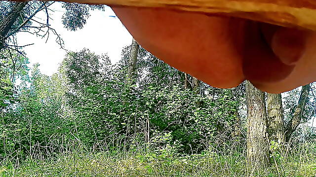 Naked in nature...