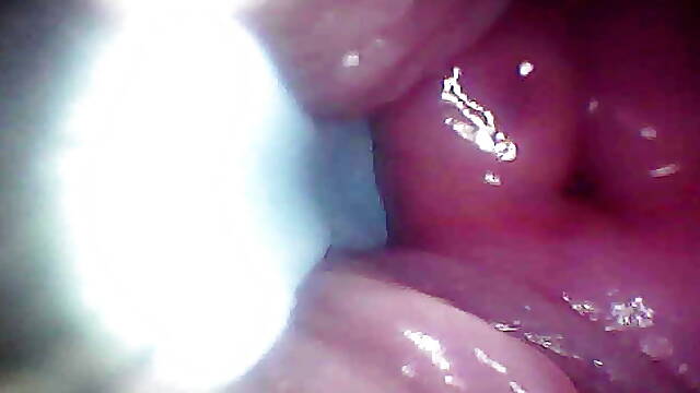 Recorded close-up of a womans G-spot (the camera probe goes deep into her)